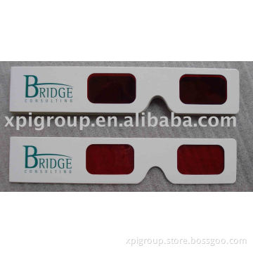 decoder glasses/paper 3d glasses/3d eyewear